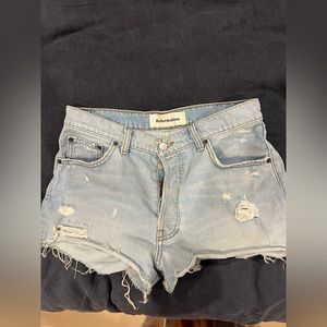 Reformation Jean shorts